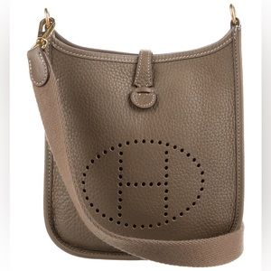 Hermès 2021 Clemence Evelyne TPM 16 in Etoupe